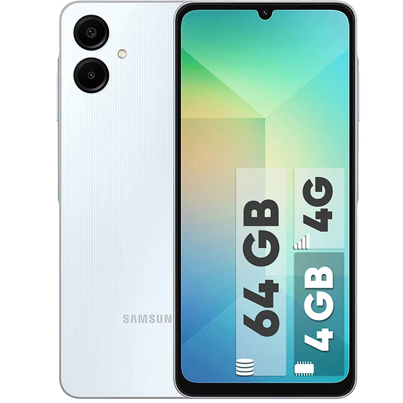 گوشی موبایل سامسونگ مدل Galaxy A06 دو سیم کارت ظرفیت 64 گیگابایت و رم 4 گیگابایت